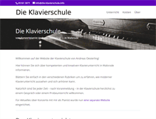 Tablet Screenshot of die-klavierschule.info